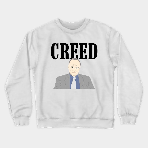 Creed Crewneck Sweatshirt by VideoNasties